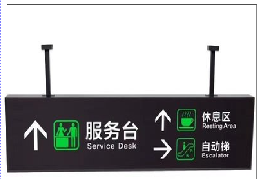 长寿吊牌灯箱制作流程。