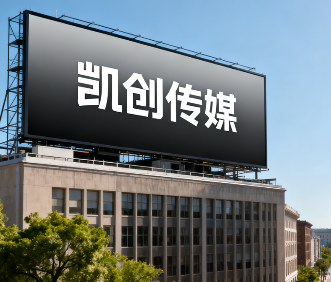 长寿户外广告牌的设计与制作